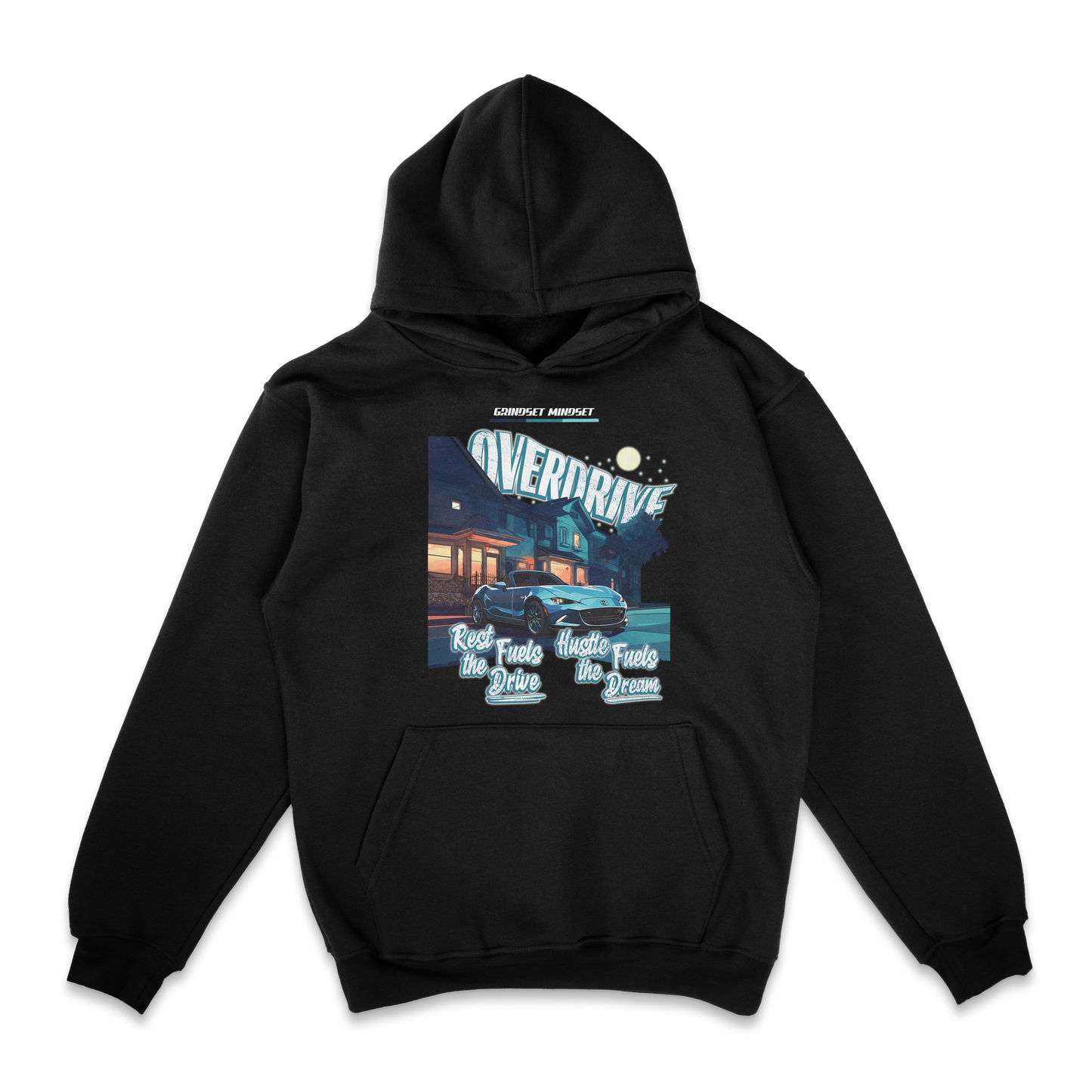 JDM Coupes Collection Mazda Miata MX5 Black Hoodie