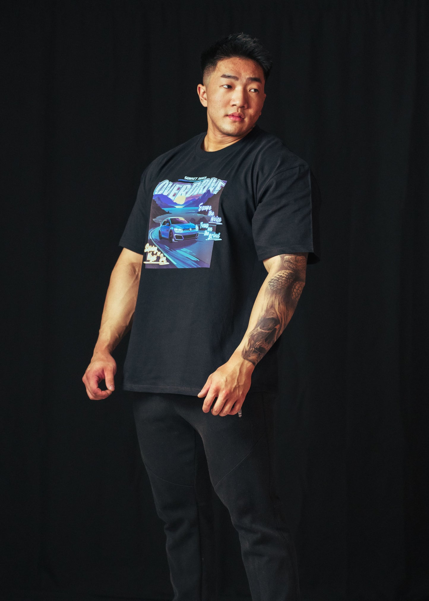 Euro Collection Volkswagen Golf R Black T Shirt