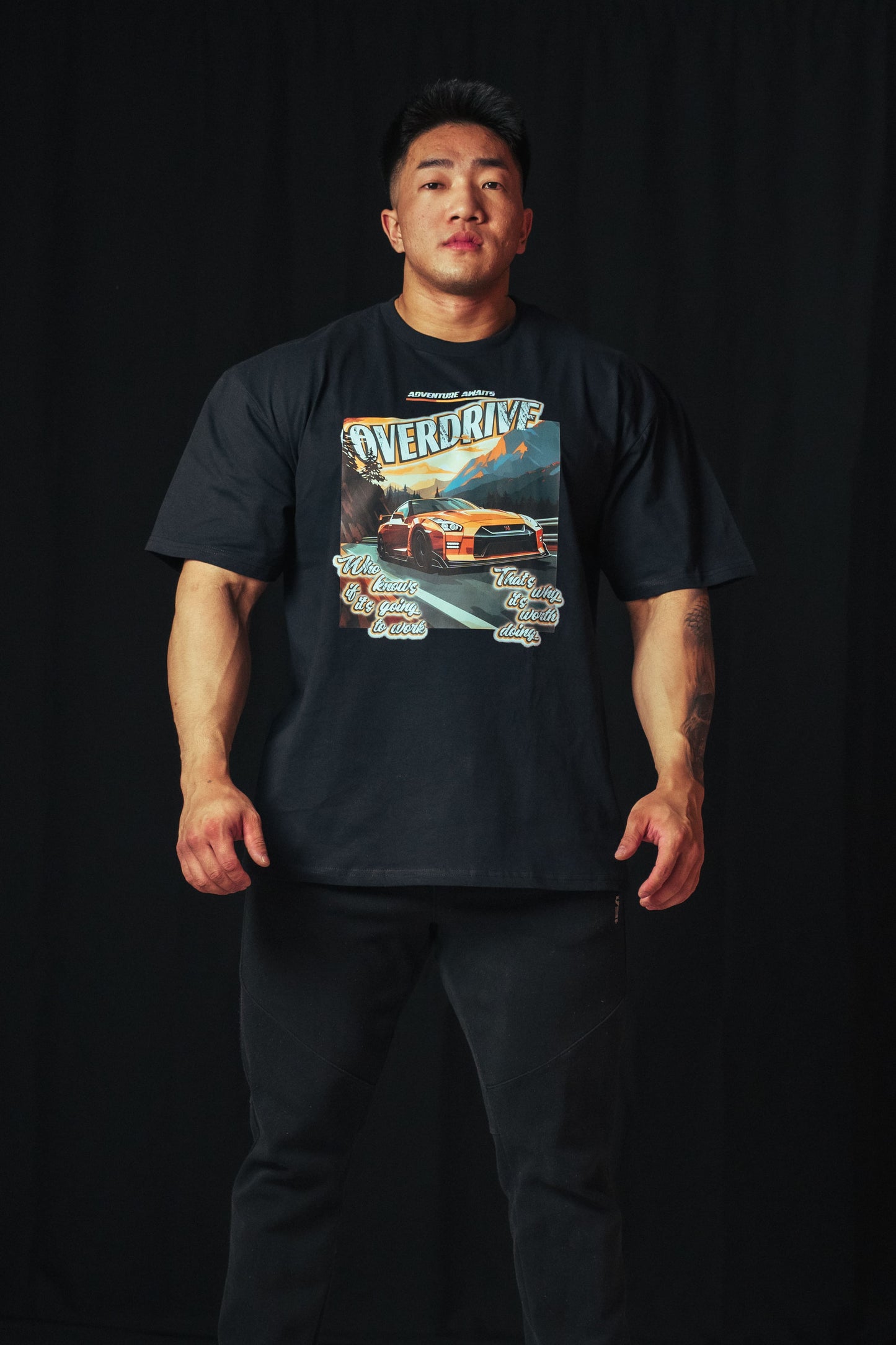 GTR Collection R35(F) Black T Shirt