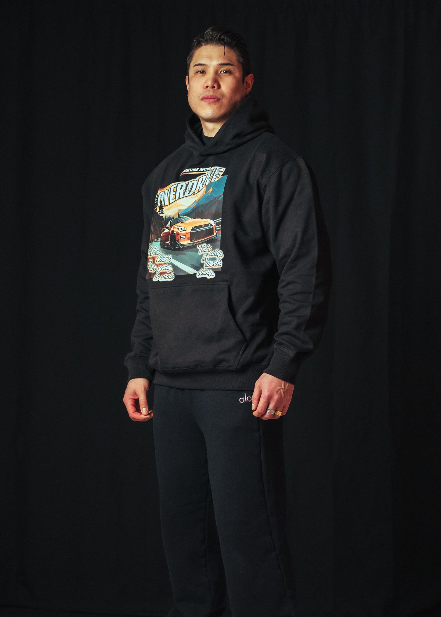 GTR Collection R35(F) Black Hoodie