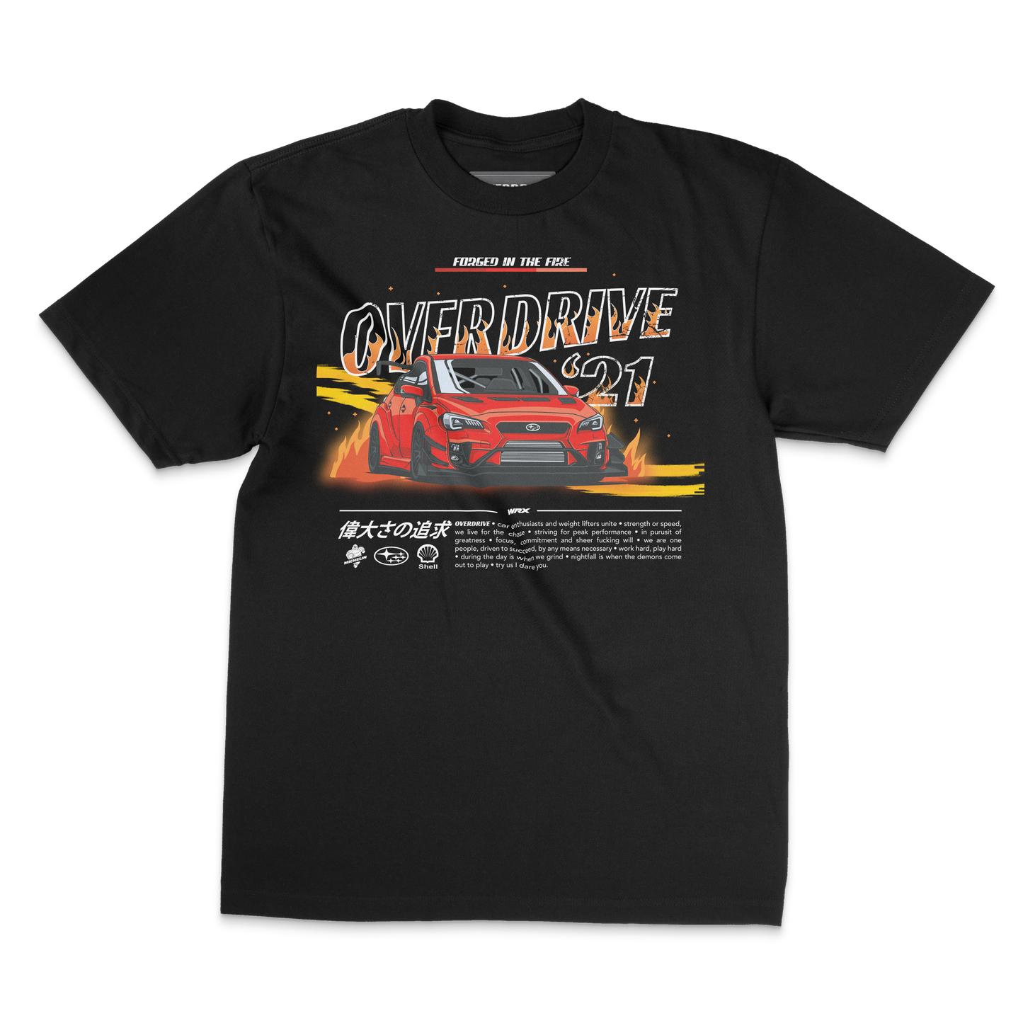 Opening Collection 2021 Subaru WRX Black T Shirt