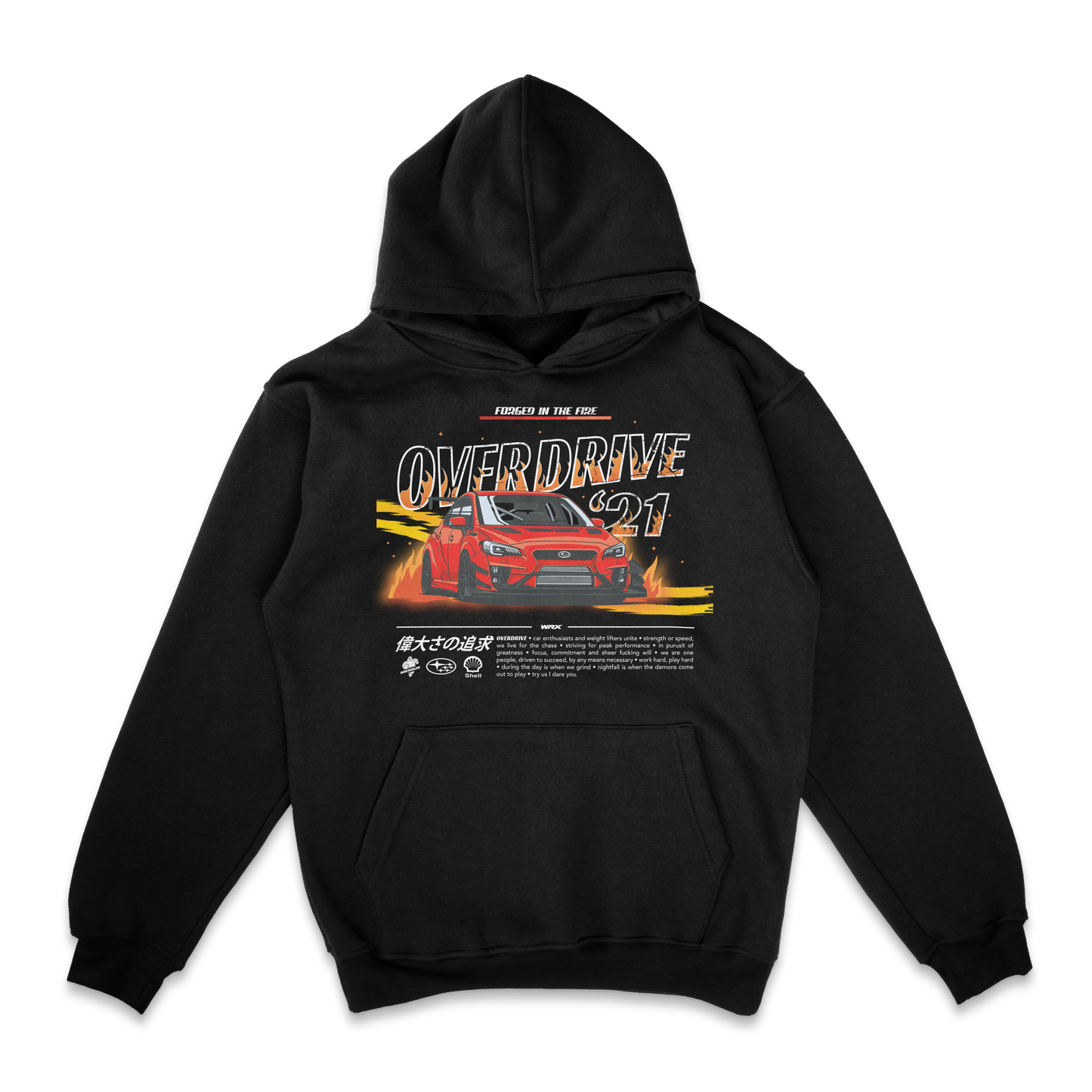 Opening Collection Subaru WRX Black Hoodie