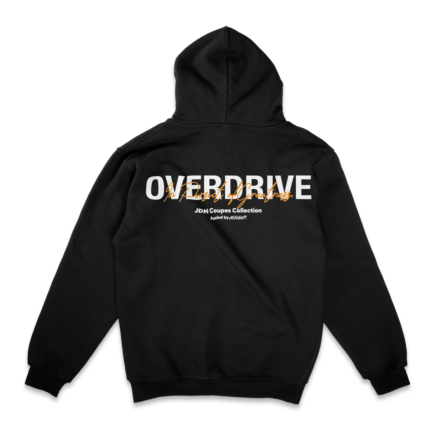 JDM Coupes Collection Toyota Supra Black Hoodie