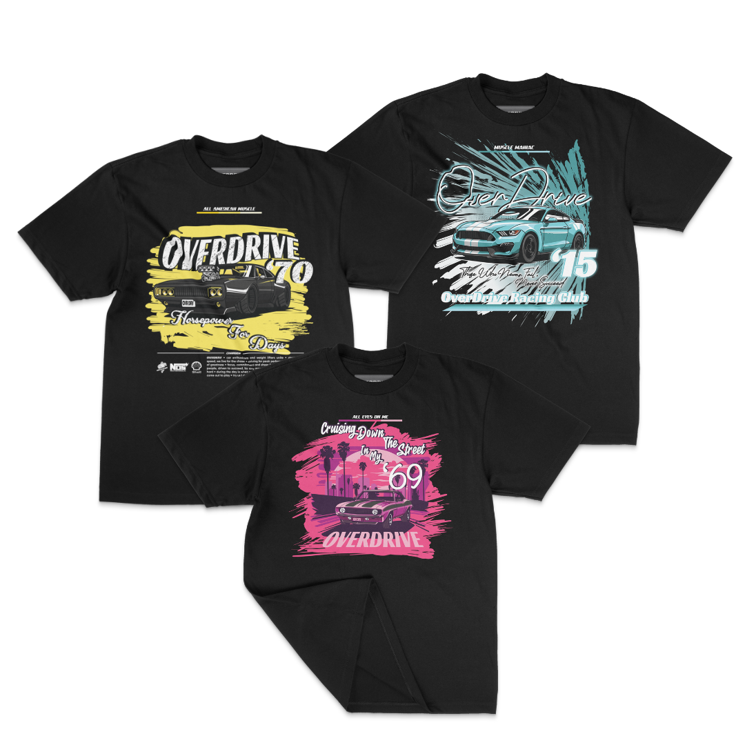 Muscle Collection T Shirt 3-pack